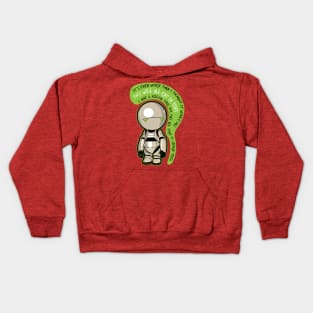 Marvin : the pessimist robot Kids Hoodie